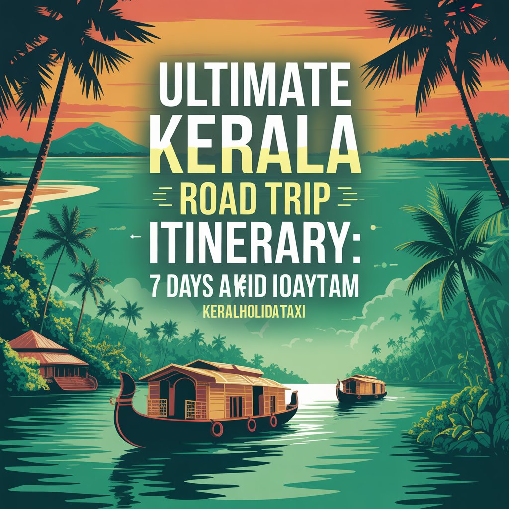 Kerala road trip itinerary 2025 tour