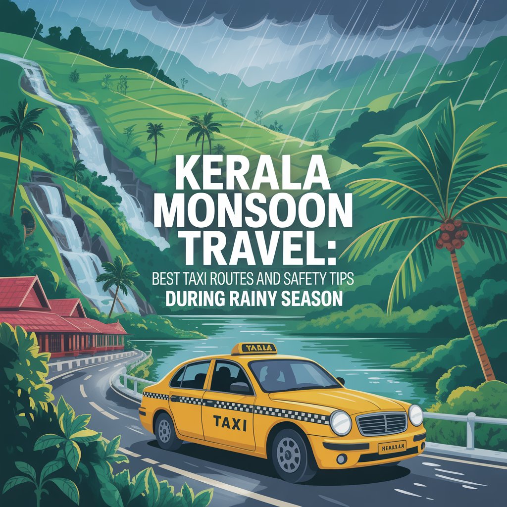 Kerala monsoon taxi travel Guide