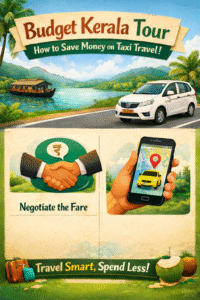 Budget Kerala Tour How to Save Money on Taxi Travel with Kerala taxi and scenic backwaters
